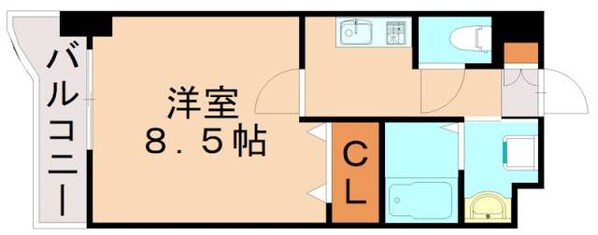 陣原駅 徒歩7分 2階の物件間取画像